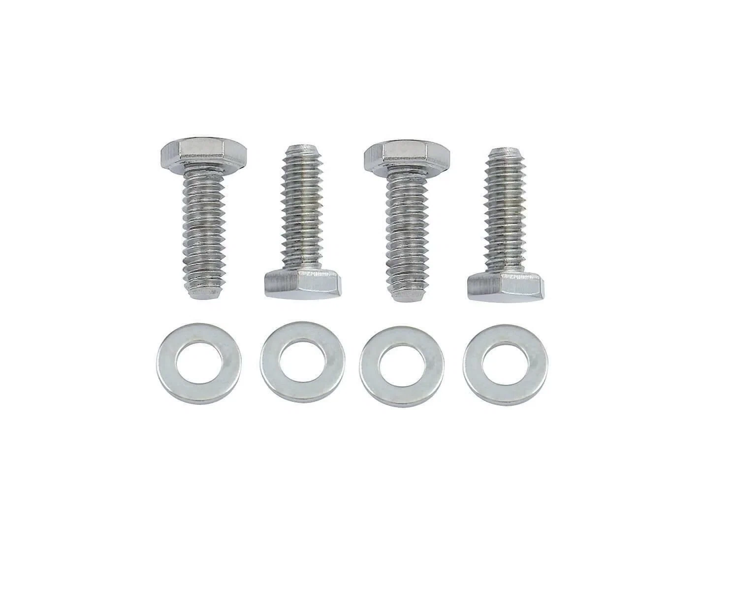 Mr. Gasket Chrome Valve Cover Bolts - Hex Head - 5019